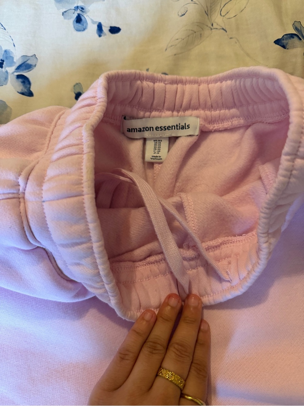 Amazon Essentials Light Pink Kids Pullover Jacket with Drawstring